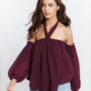 MISA Los Angeles Lively Blouse Size Small